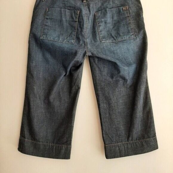 JOE'S JEANS \ Capri Cropped Mid Rise Dark Wash Sz 29 - Picture 6 of 8